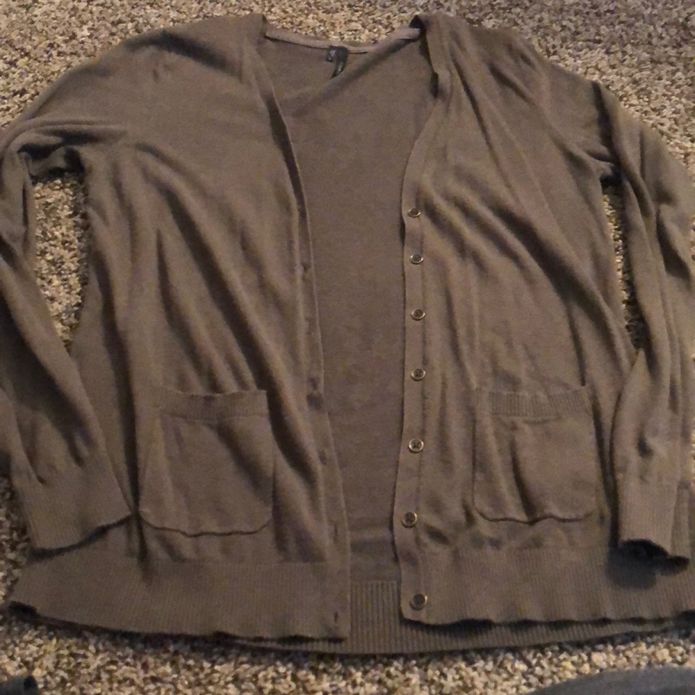 Maurices green cardigan
